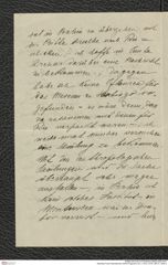 Nachlass Franz Steindachner, Brief (Fragment) von J. Krok, Inv.Nr. 280.01, Seite 2